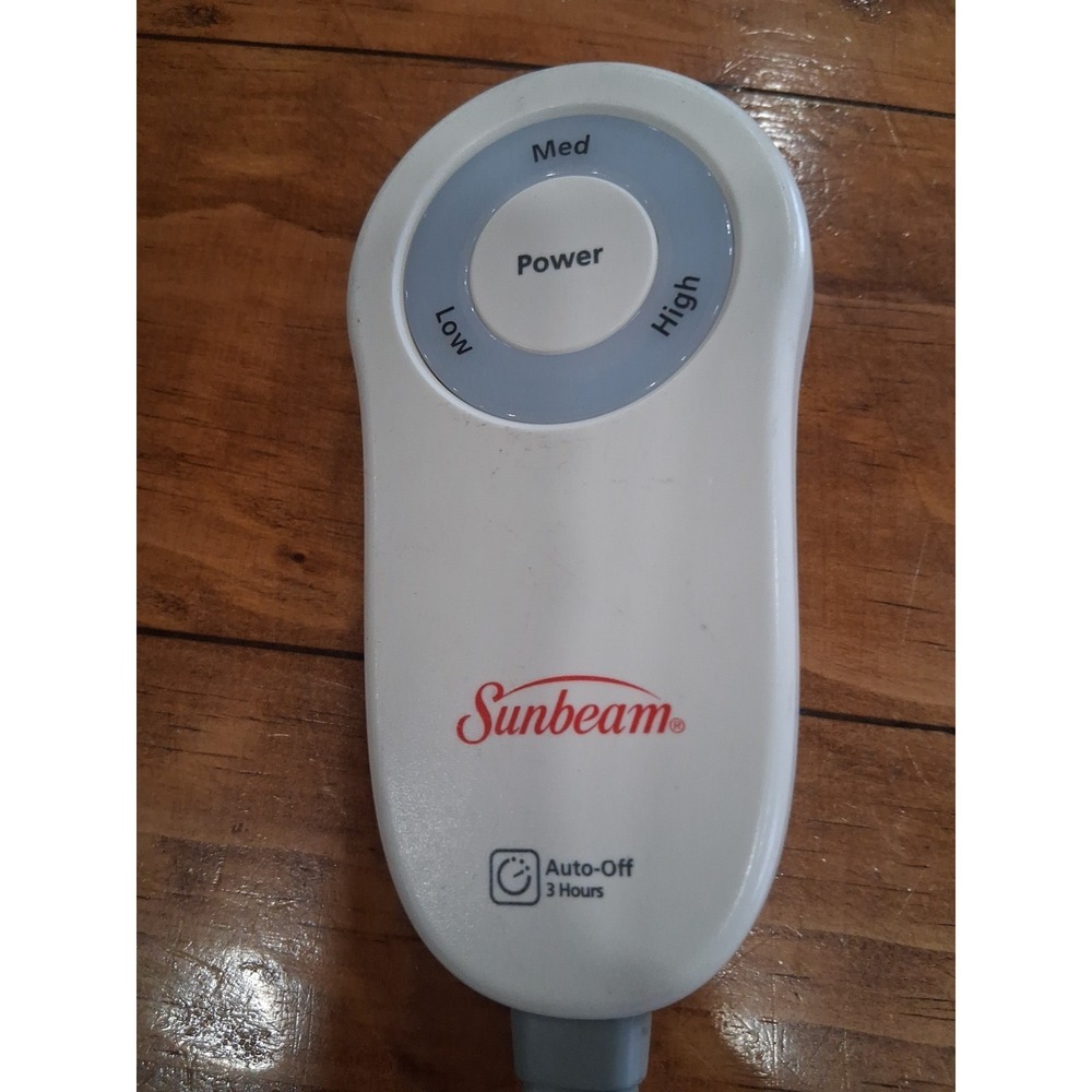 Sunbeam Electric Blanket Control M85AP 3 Prong Controller  Tested Working